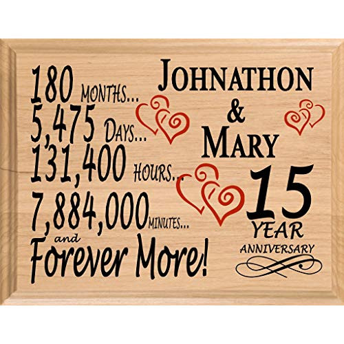 15 Year Anniversary Gift Ideas For Husband
 15th Year Wedding Anniversary Gift Amazon