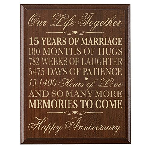 15 Year Anniversary Gift Ideas For Husband
 15th Wedding Anniversary Gift Ideas for Her