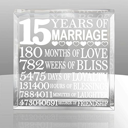 15 Year Anniversary Gift Ideas For Husband
 15th Anniversary Gifts Amazon