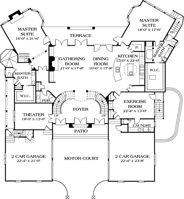 2 Master Bedroom House Plans
 Dual Master Suites LV