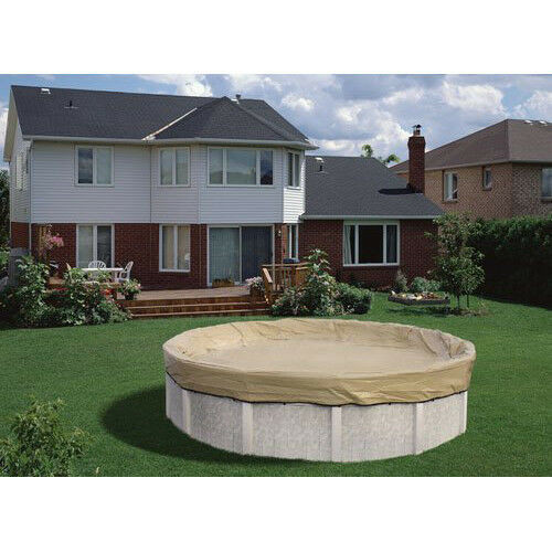 20 Ft Above Ground Pool
 18ft Round ArmorKote 20yr Solid Ground Winter Pool