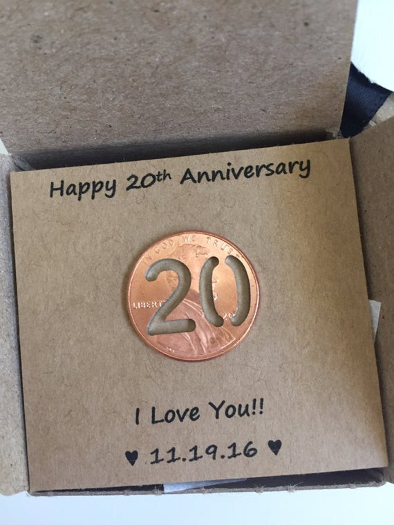 20Th Wedding Anniversary Gift Ideas For Him
 20th Anniversary Happy Anniversary Anniversary Gift Twenty