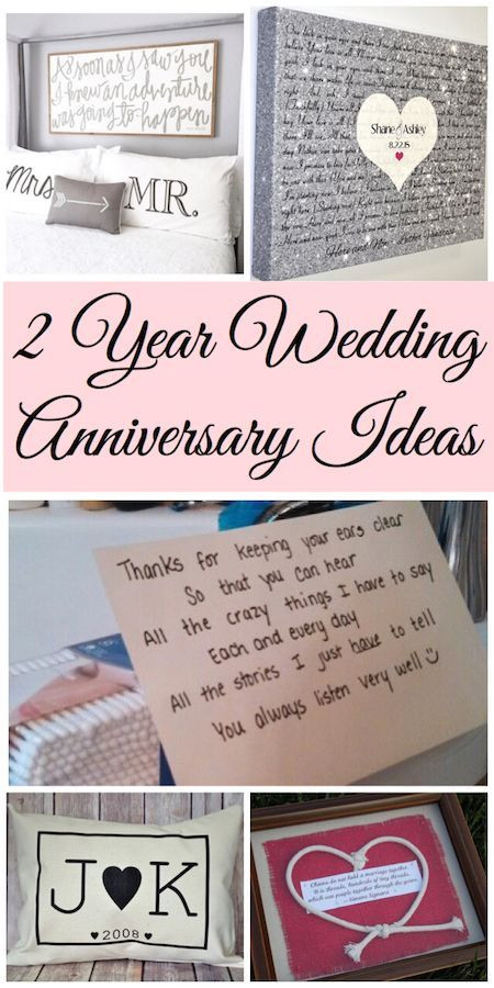 2Nd Anniversary Gift Ideas For Husband
 2 Year Anniversary Gift Ideas