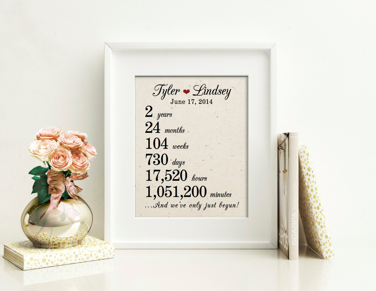 2Nd Anniversary Gift Ideas For Husband
 2nd Anniversary Gift Cotton Anniversary Gift for Husband