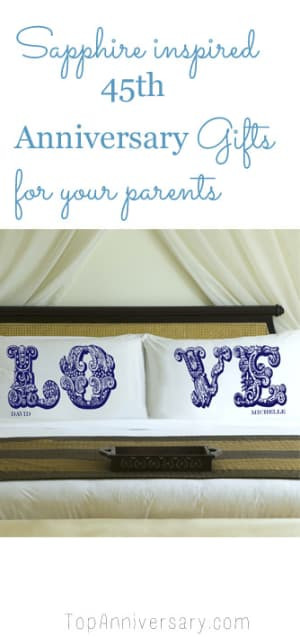 45Th Wedding Anniversary Gift Ideas For Parents
 45th Wedding Anniversary Gift Guide