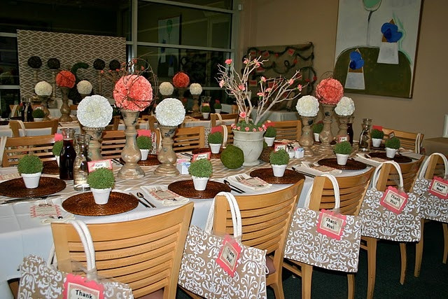 60Th Birthday Party Decoration Ideas
 La s luncheon 60th birthday and Swag bags on Pinterest