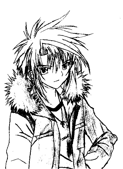 Anime Boys Coloring Pages
 Anime Boy Coloring Pages Bestofcoloring