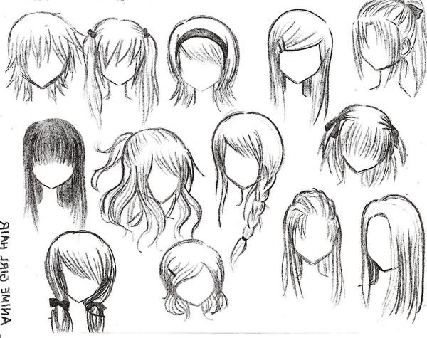 Anime Hairstyles For Short Hair
 anime hairstyles Google Search