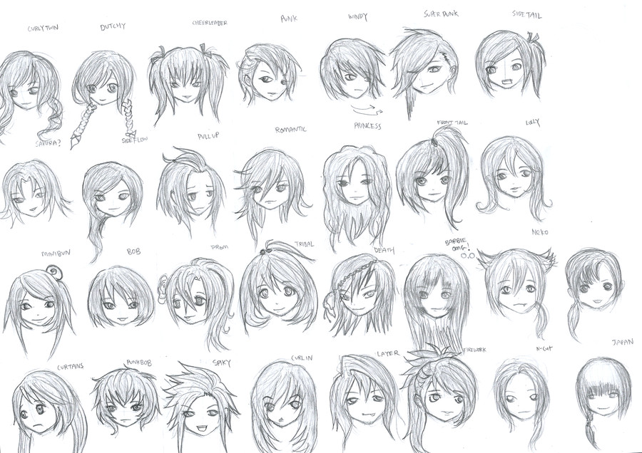 Anime Hairstyles For Short Hair
 Cute Anime Hairstyles trends hairstyle