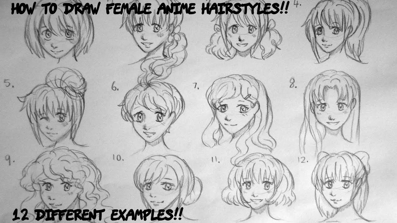 Anime Hairstyles For Short Hair
 Tutorial