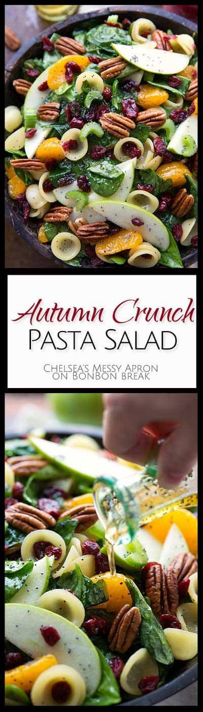 Autumn Crunch Pasta Salad
 Autumn Crunch Pasta Salad BonBon Break