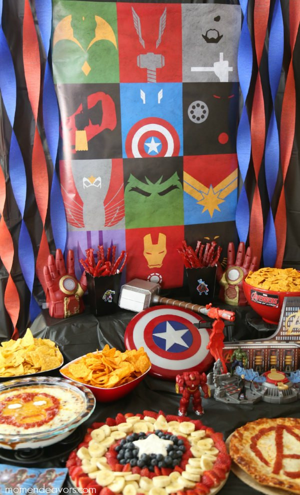 Avengers Birthday Party Decorations
 Avengers Party – Superhero Activities & Fun Food Ideas