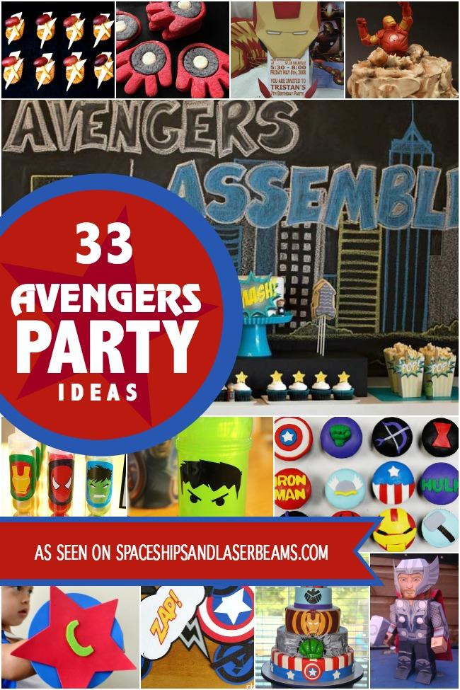 Avengers Birthday Party Decorations
 33 of the Best Avengers Birthday Party Ideas on the Planet