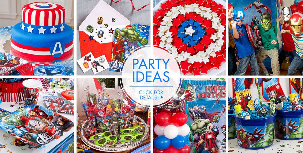 Avengers Birthday Party Decorations
 Avengers Party Supplies Avengers Birthday Party City