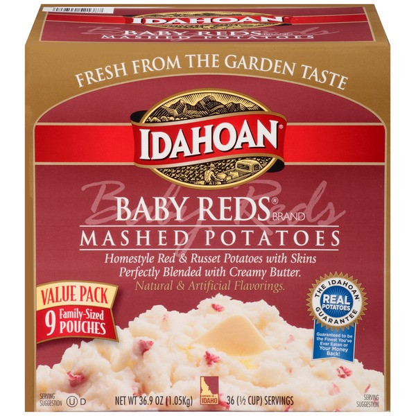 Baby Reds Mashed Potatoes
 Costco Idahoan Baby Reds Mashed Potatoes Delivery line
