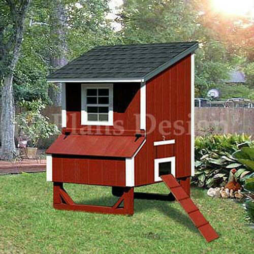 Backyard Chicken Coop Plans Free
 5 x4 Lean To Backyard Chicken Hen Poultry Coop Plans