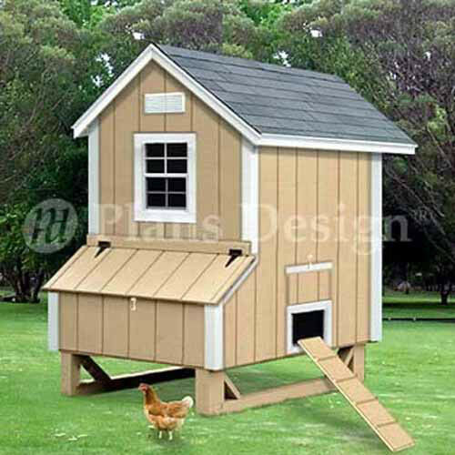 Backyard Chicken Coop Plans Free
 Backyard Chicken Poultry House Coop Buling Plans G