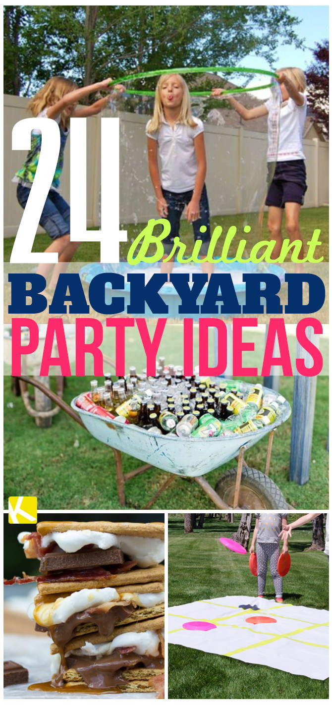 Backyard Pool Party For Adulrs Ideas
 24 Brilliant Backyard Party Ideas The Krazy Coupon Lady