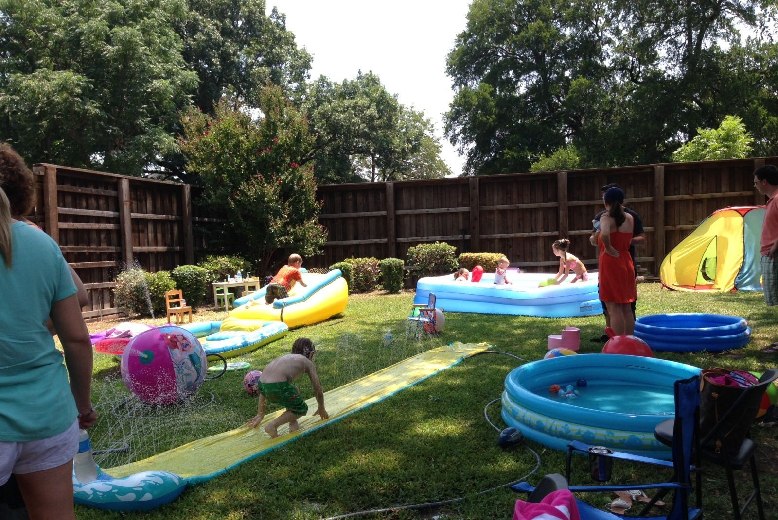 Backyard Pool Party For Adulrs Ideas
 Backyard set up Future Birthday Party Ideas