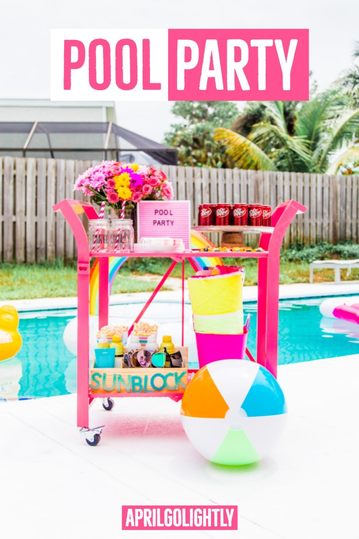 Backyard Pool Party For Adulrs Ideas
 Pool Party Ideas for Adults April Golightly