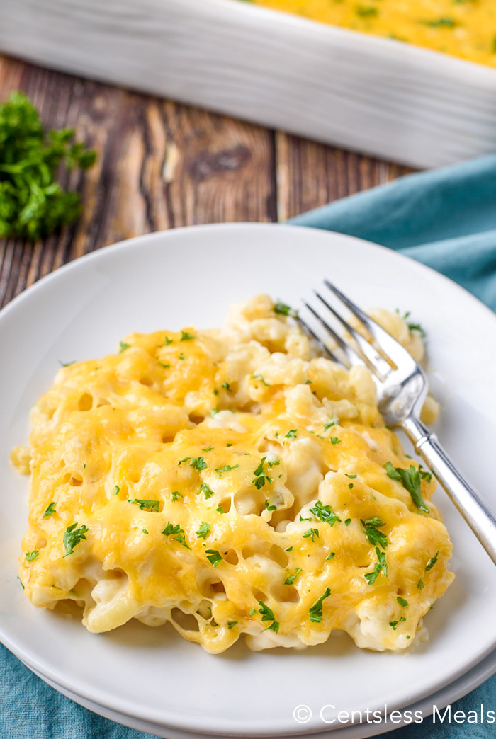 Baked Macaroni And Cheese Recipes With Sour Cream
 Baked Macaroni & Cheese with a secret ingre nt