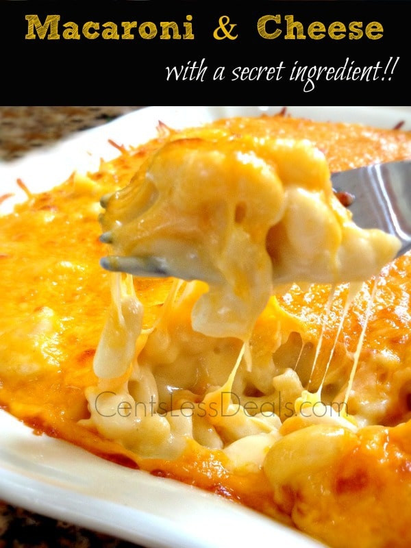 Baked Macaroni And Cheese Recipes With Sour Cream
 Baked Macaroni & Cheese with a secret ingre nt