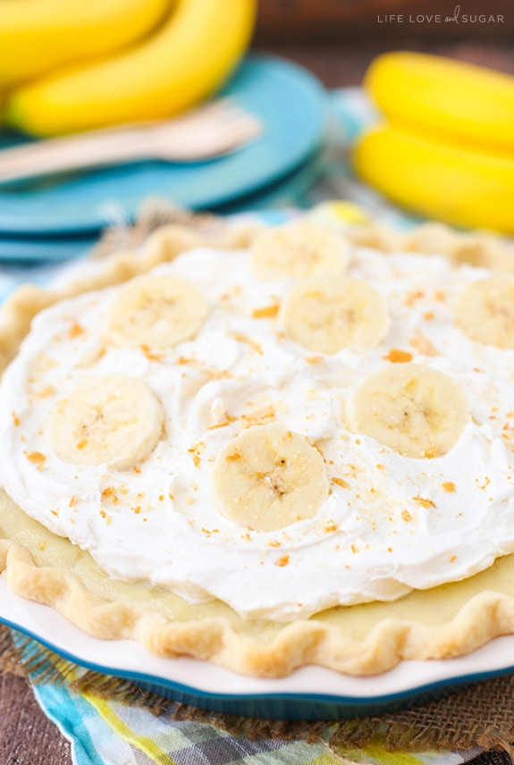 Banana Cream Pie From Scratch
 homemade banana cream pie from scratch