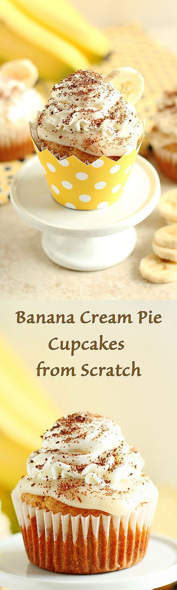 Banana Cream Pie From Scratch
 Banana Cream Pie Cupcakes From Scratch Recipe