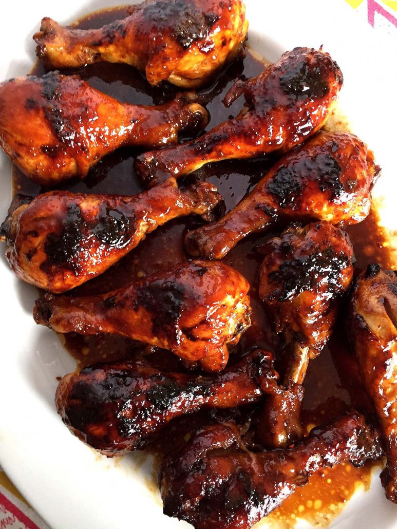 Barbecue Chicken Legs
 Easy Honey Soy BBQ Baked Chicken Legs Recipe – Melanie Cooks