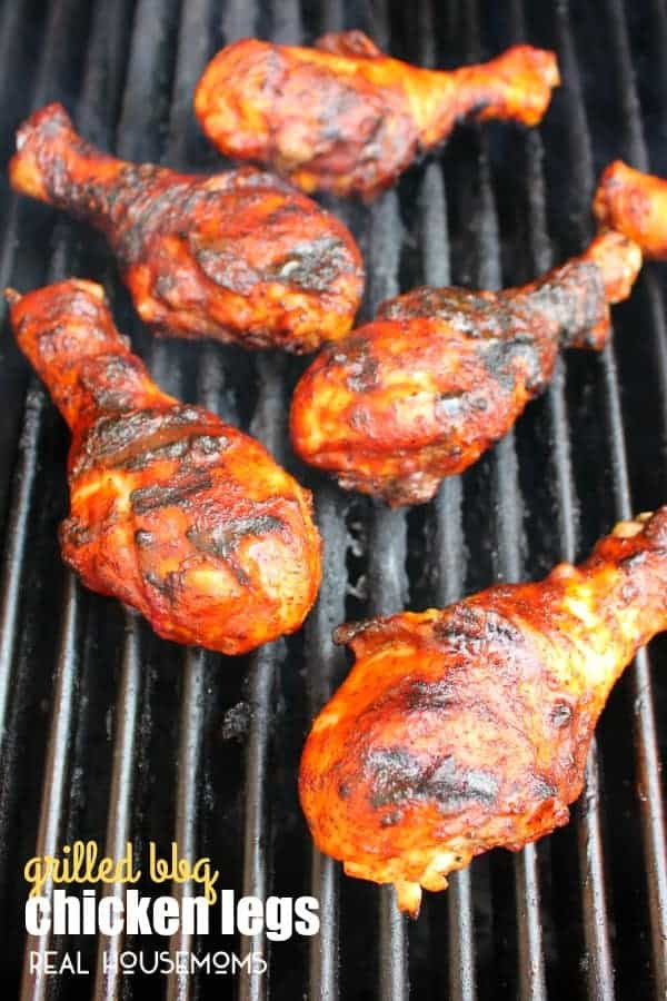 Barbecue Chicken Legs
 Grilled BBQ Chicken Legs ⋆ Real Housemoms