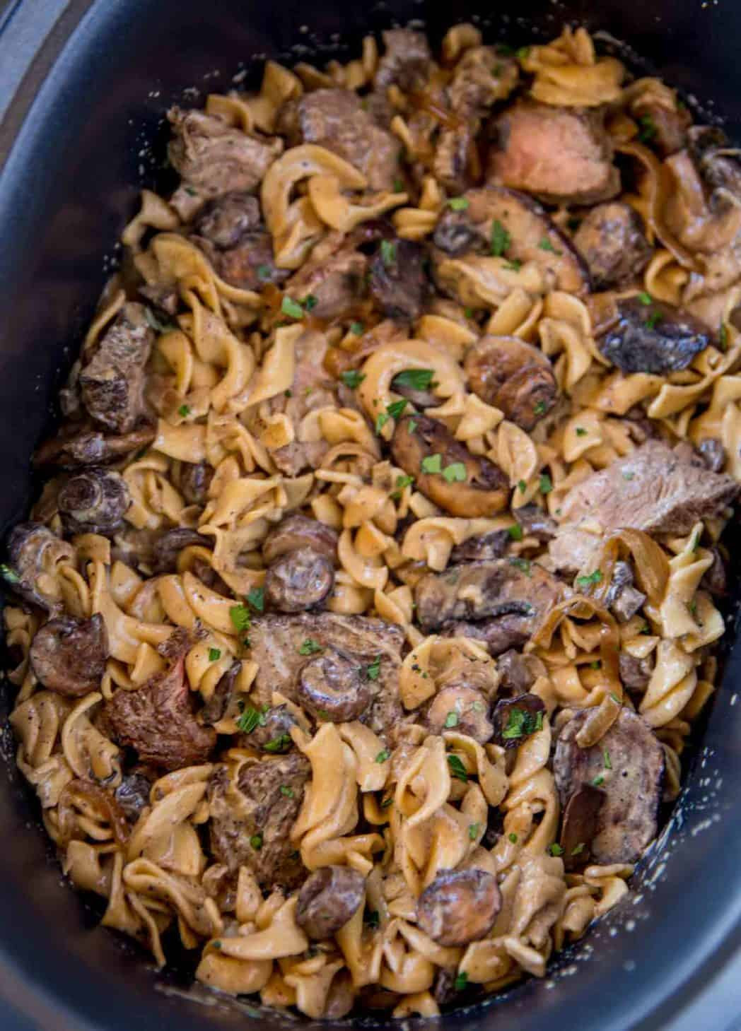The Best Beef Stroganoff Slow Cooker Recipe - Home, Family, Style and ...