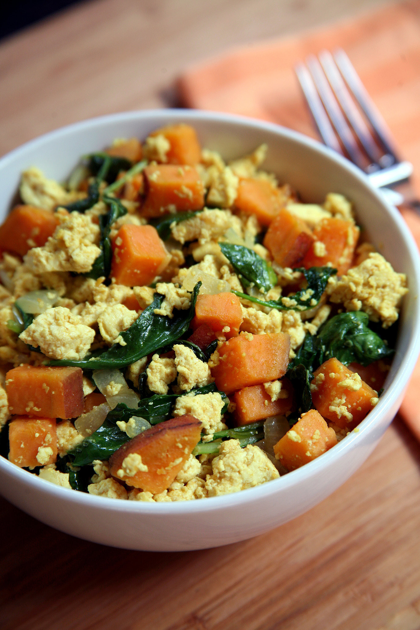 Best Vegan Brunch Recipes
 Vegan Breakfast Recipes Tofu Kale Sweet Potato Scramble