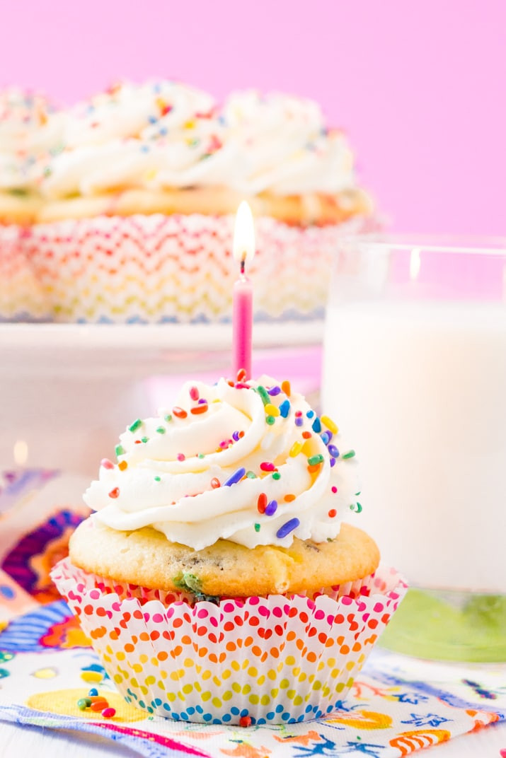 Birthday Cake Bakery
 Funfetti Birthday Cupcakes Recipe
