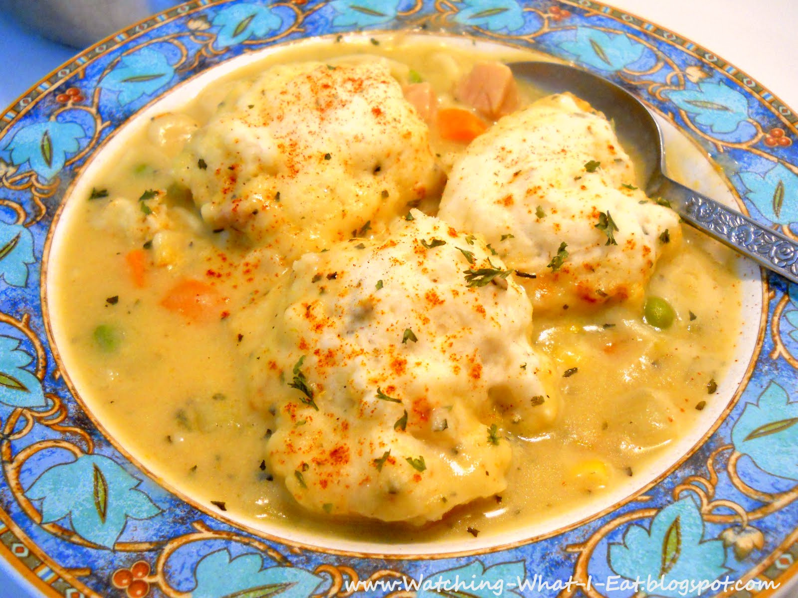 Bisquick Chicken And Dumplings Recipe
 Watching What I Eat Easy Chicken and Dumplings