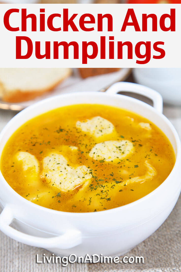 Bisquick Chicken And Dumplings Recipe
 10 Easy Homemade Bisquick Recipes Living on a Dime