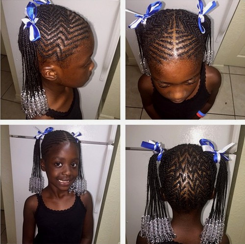 Braided Hairstyles For African Americans Little Girls
 40 Cool Hairstyles for Little Girls on Any Occasion