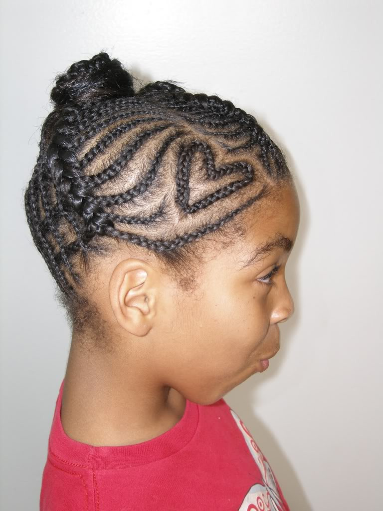 Braided Hairstyles For African Americans Little Girls
 cornrows hairstyle African American little girls