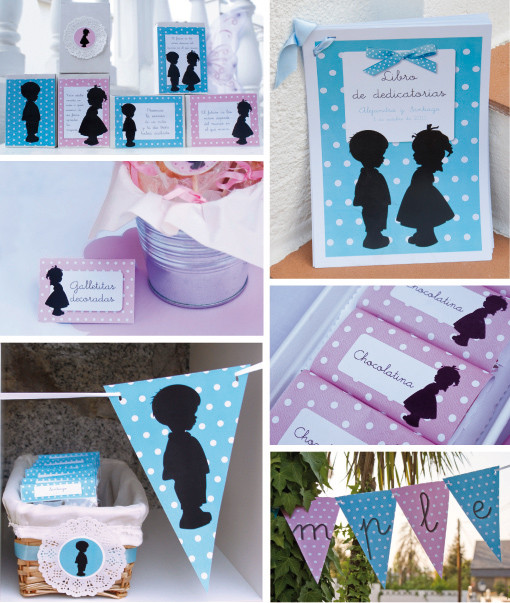 Brother And Sister Birthday Party Ideas
 Kara s Party Ideas Silhouette Sister & Brother Birthday
