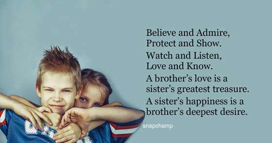 Brothers And Sister Love Quotes
 Brother And Sister Love Quotes 20