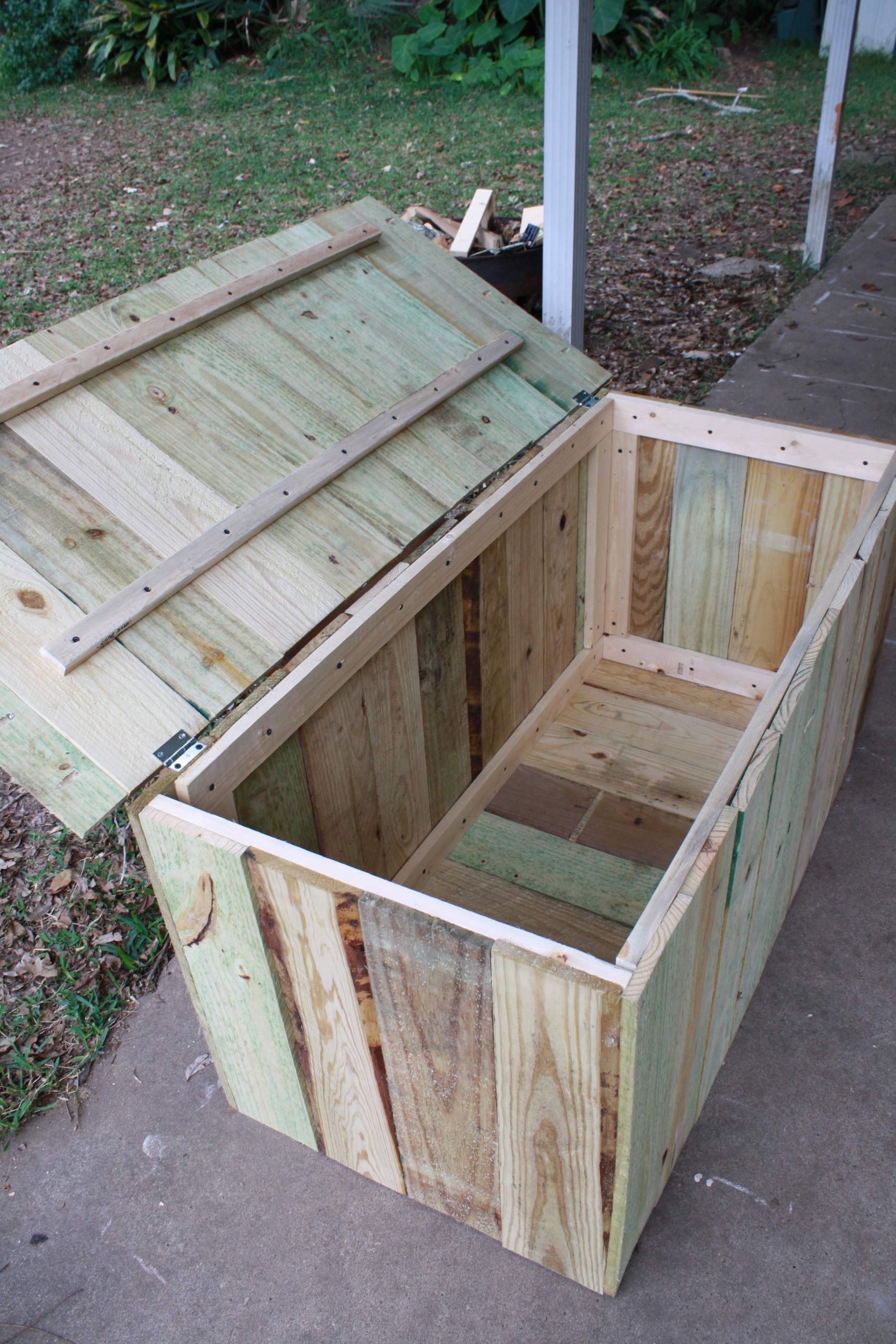 Building A Storage Bench
 Outdoor Storage Trunk Bench