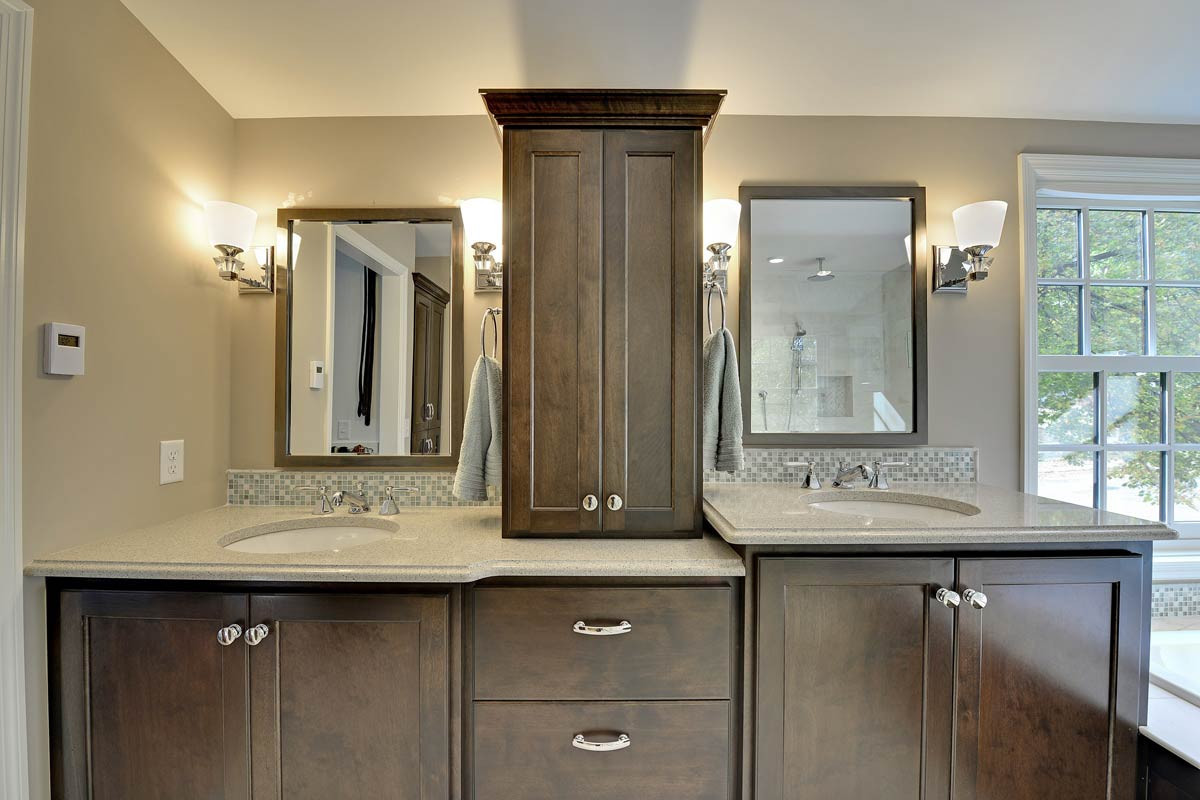 Bathroom Vanity Out Of Kitchen Cabinets