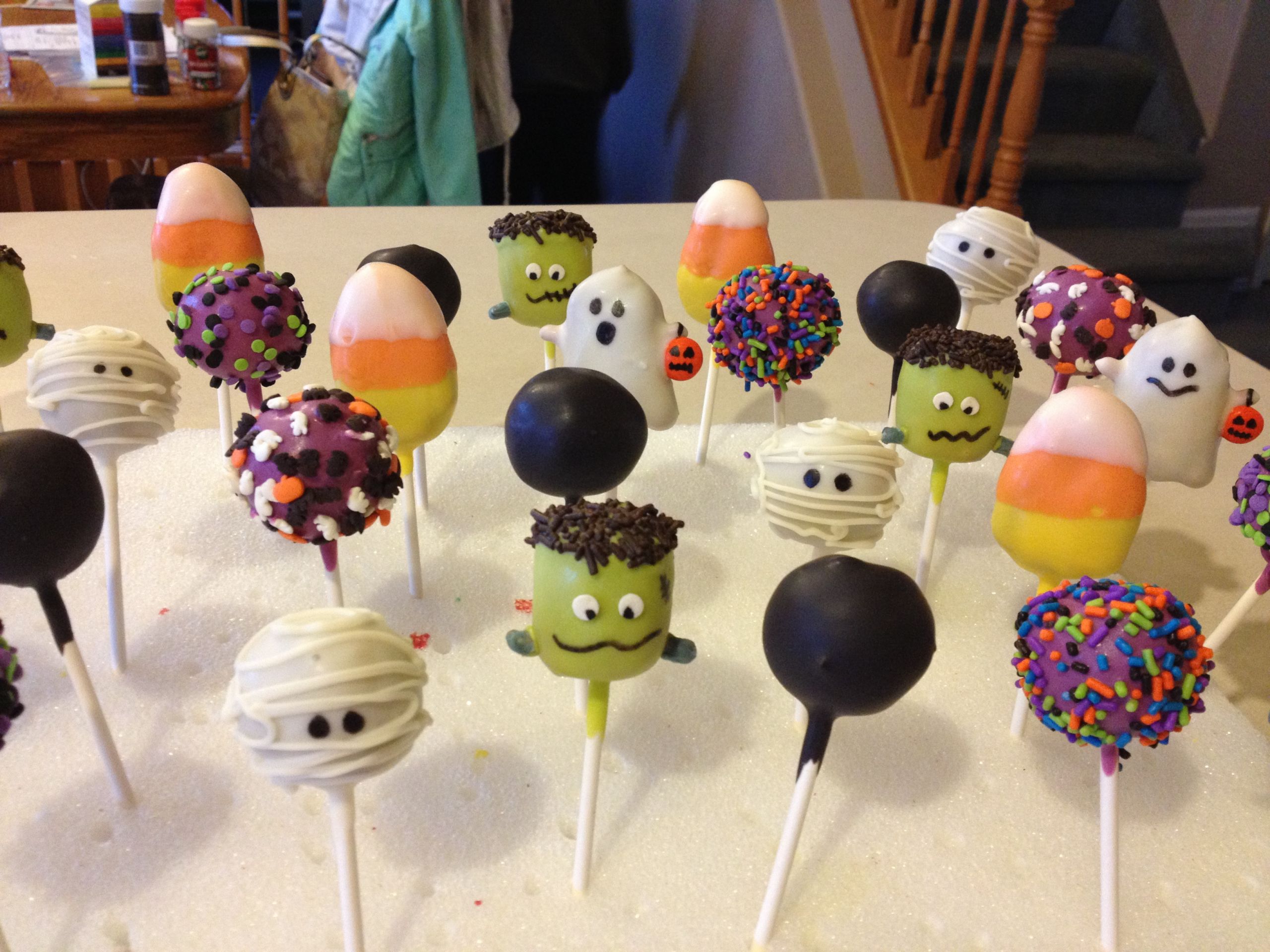 Cakes Pops Halloween
 cake pops of the past