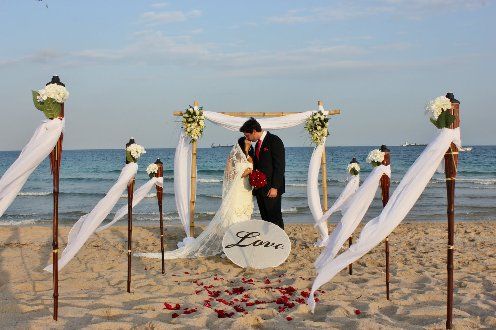 Cheap Beach Weddings
 Affordable Beach Weddings 305 793 4387 Reem & Scander