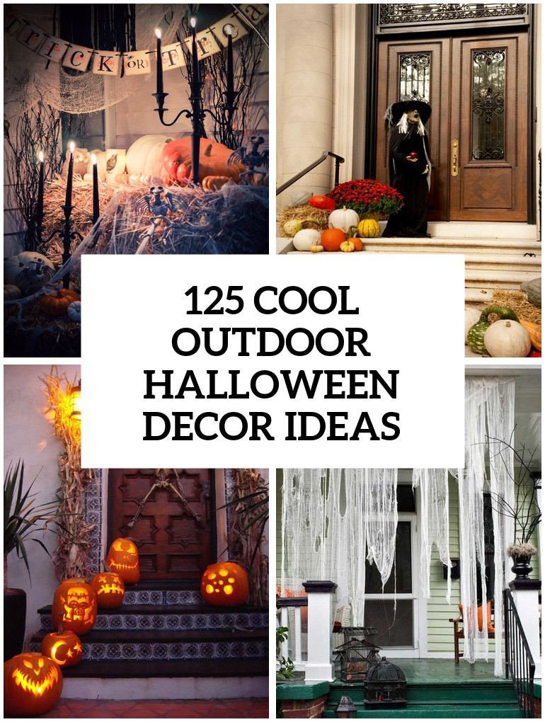 Cheap DIY Outdoor Halloween Decorations
 125 Cool Outdoor Halloween Decorating Ideas DigsDigs