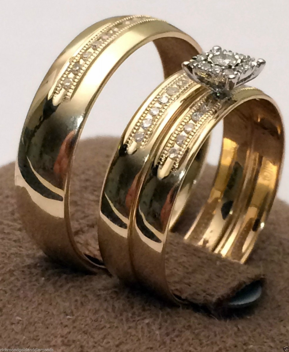 Cheap Wedding Rings For Him And Her
 Wonderful cheap wedding rings his and hers with Picture