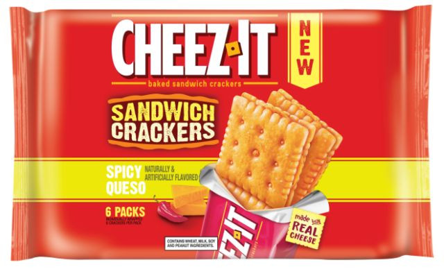 Cheez It Sandwich Crackers
 New Kellogg s Products for 2016 Include Cheez It Sandwich