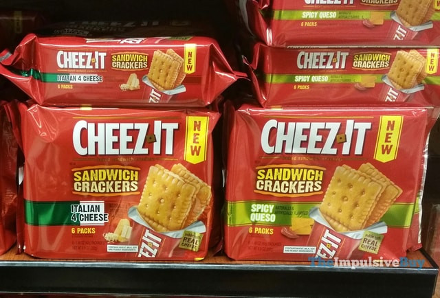Cheez It Sandwich Crackers
 SPOTTED ON SHELVES Cheez It Sandwich Crackers – The