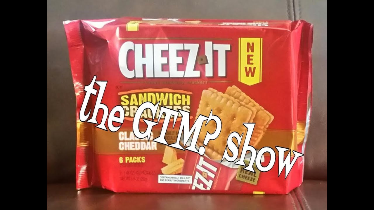 Cheez It Sandwich Crackers
 The GTM Show Cheez it Classic Cheddar Cracker Sandwich