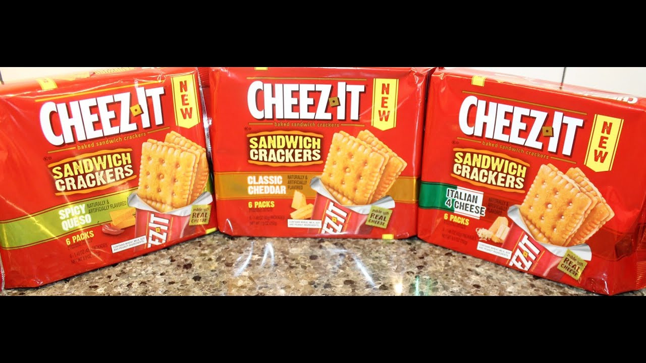 Cheez It Sandwich Crackers
 Cheez It Sandwich Crackers Spicy Queso Classic Cheddar
