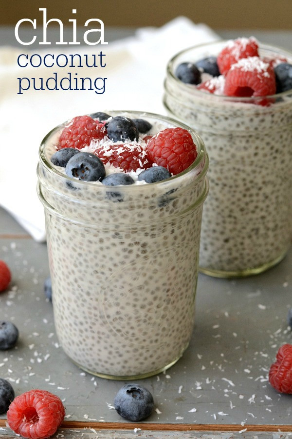 Chia Seed Dessert
 Chia Coconut Pudding Recipe Real Food Real Deals